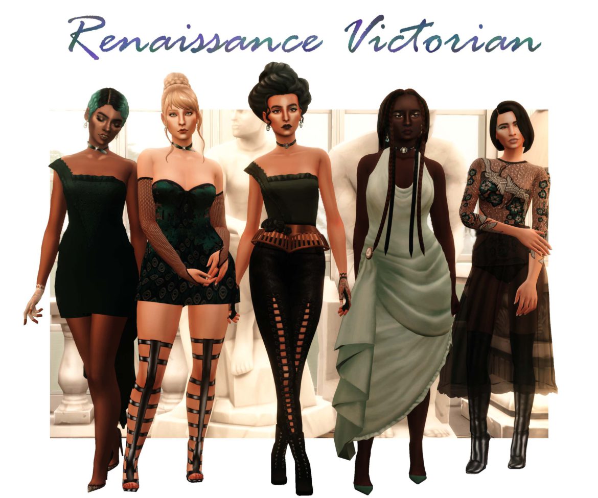 Sims 4 Renaissance Victorian Clothes