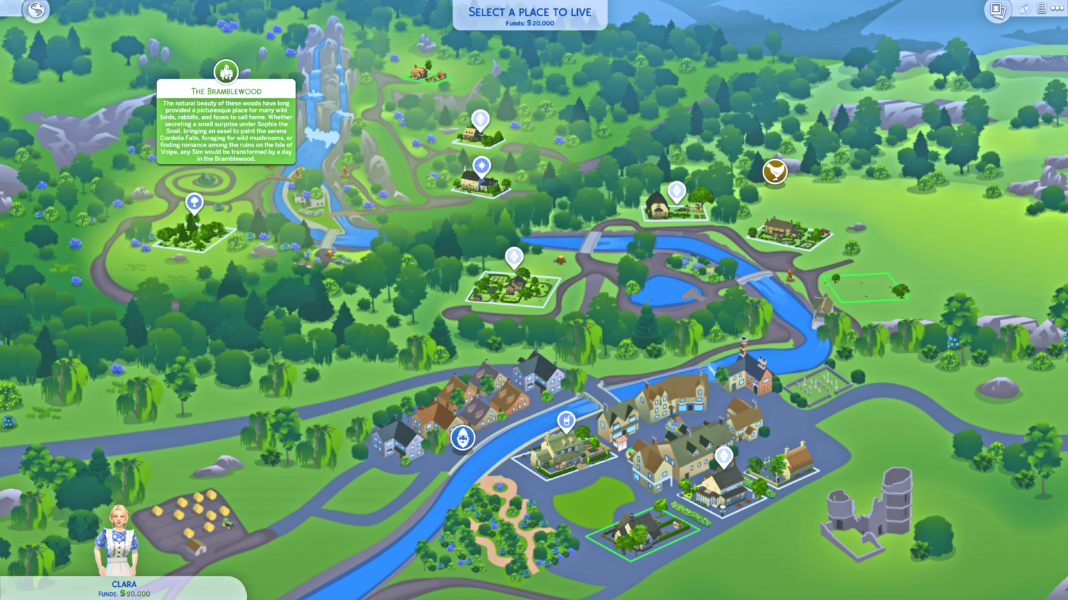 Sims 4 Cordelia Falls - MiCat Game