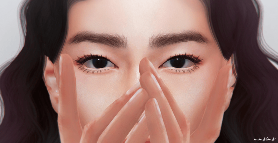 Sims 4 MMSIMS 3D Eyelash v3