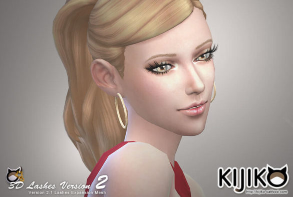 Sims 4 3D Lashes Version2