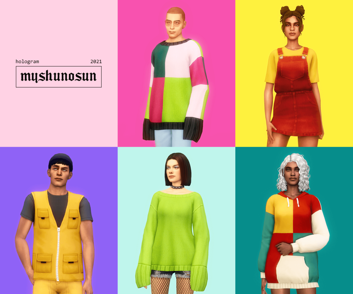 Sims 4 HOLOGRAM mini collection