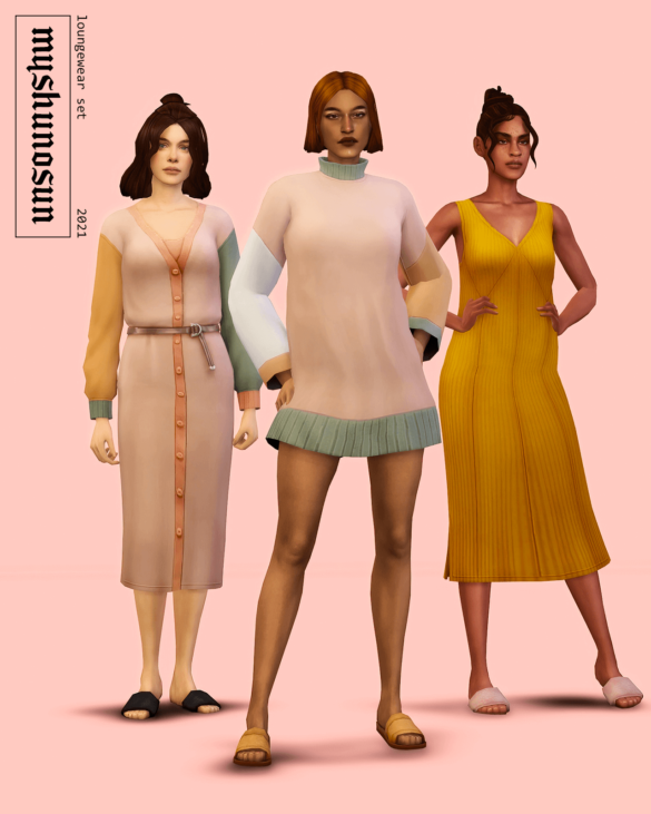 Sims 4 comfy loungewear set
