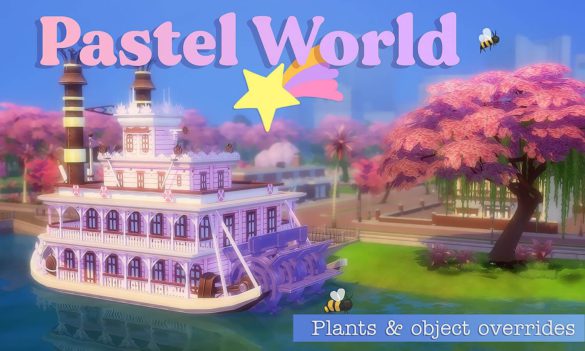 Sims 4 Pastel World