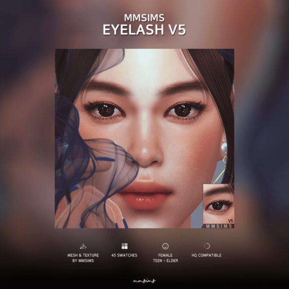 Sims 4 MMSIMS Eyelash v5