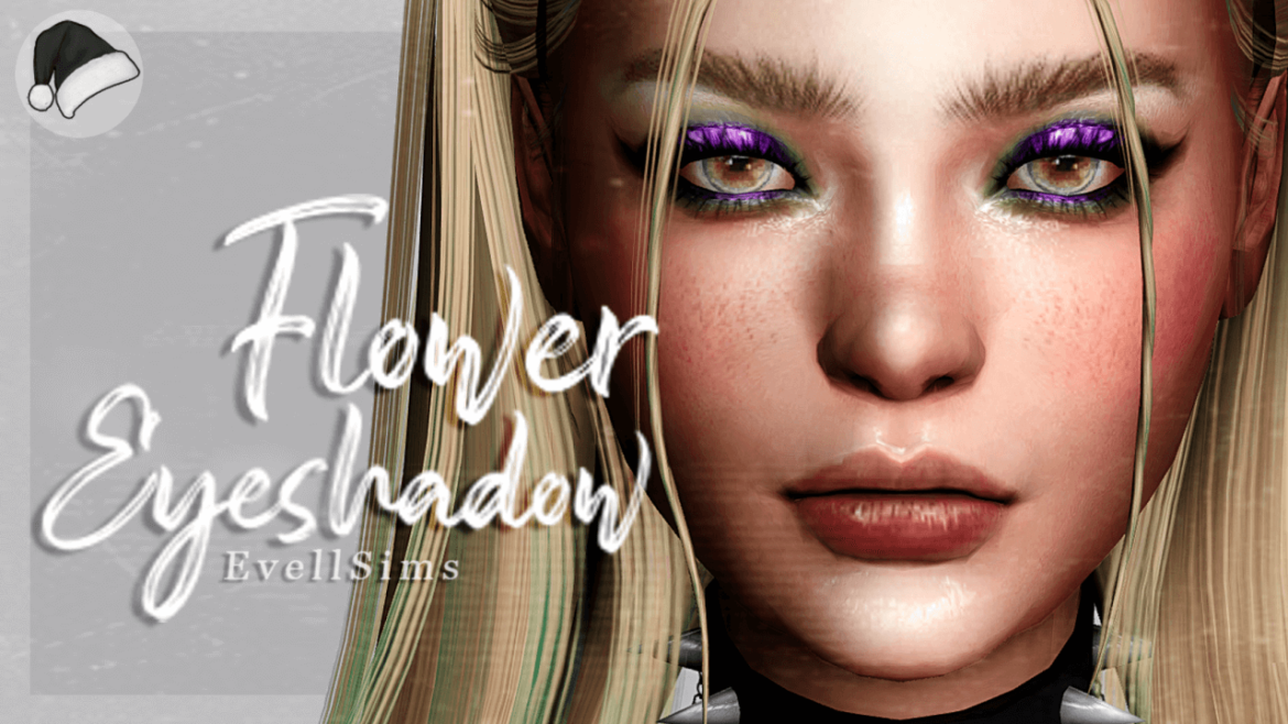 Sims 4 Flower Eyeshadow
