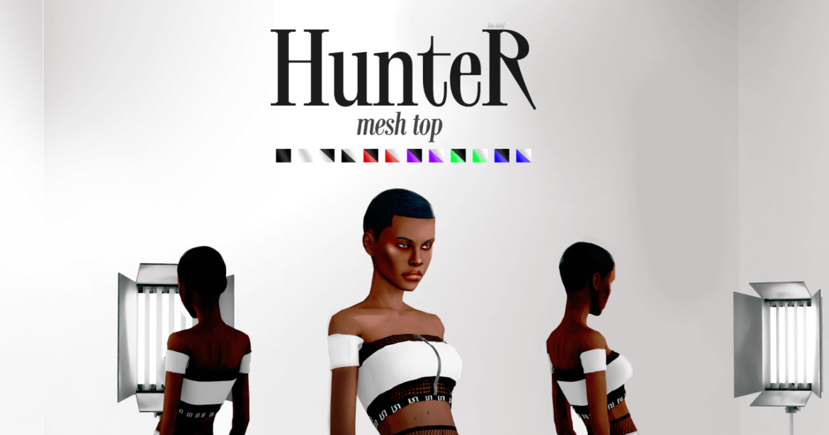 Sims 4 HUNTER MESH TOP