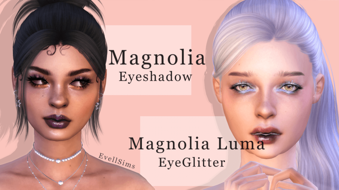 Sims 4 Magnolia Eyeshadow Set