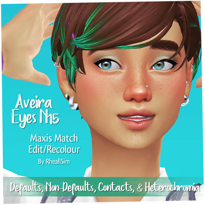 maxis match sims 4 eyes