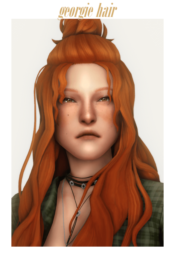 Sims 4 georgie hair