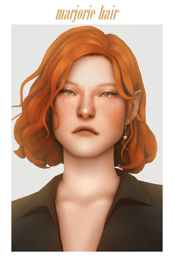 Sims 4 marjorie hair