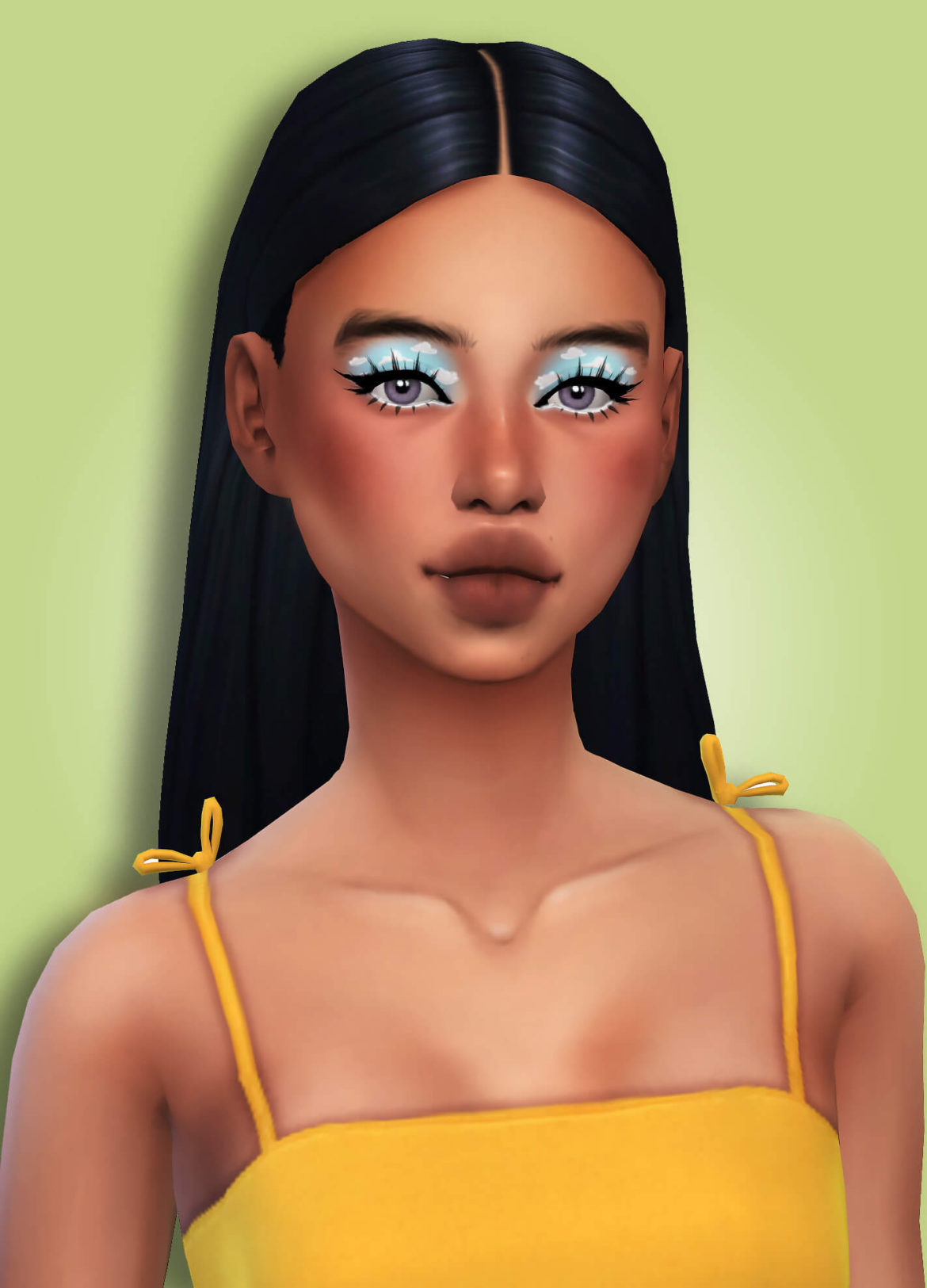Cloudy Day Eyeshadow For The Sims 4