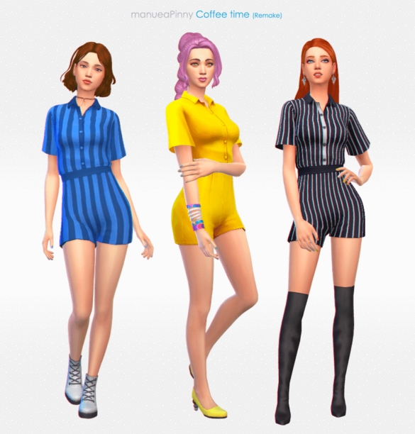 Sims 4 Shirt romper