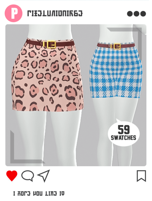 Sims 4 Andreya Skirt