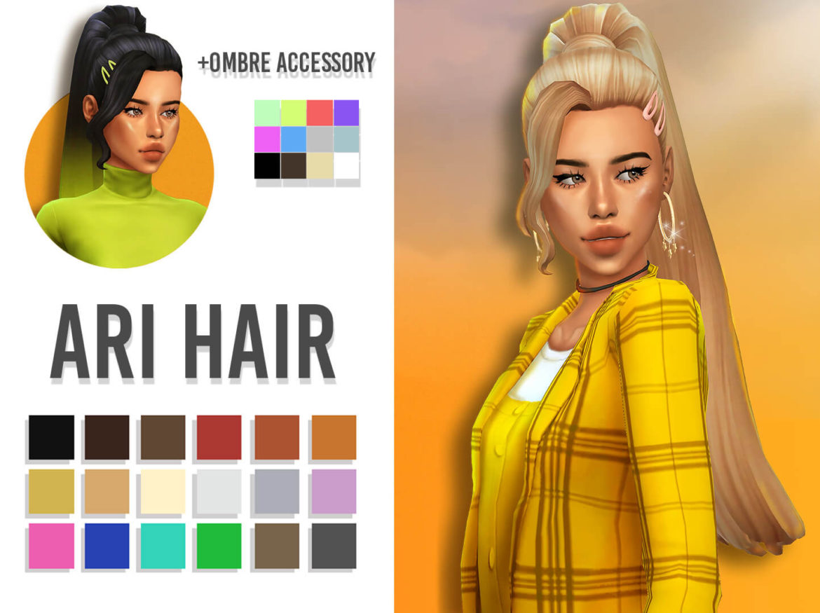 Sims 4 Ari Hair