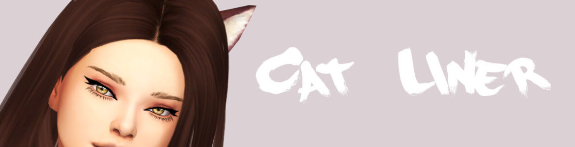 Sims 4 Cat Liner By Twinksimstress Do You Feel Like Your