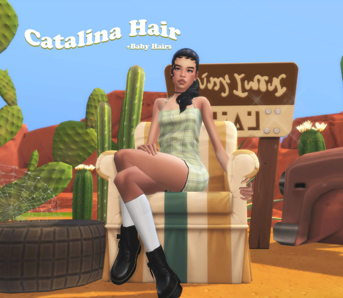 Sims 4 Catalina Hair
