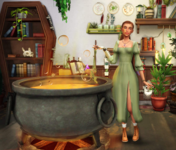 Sims 4 Daphne Hair