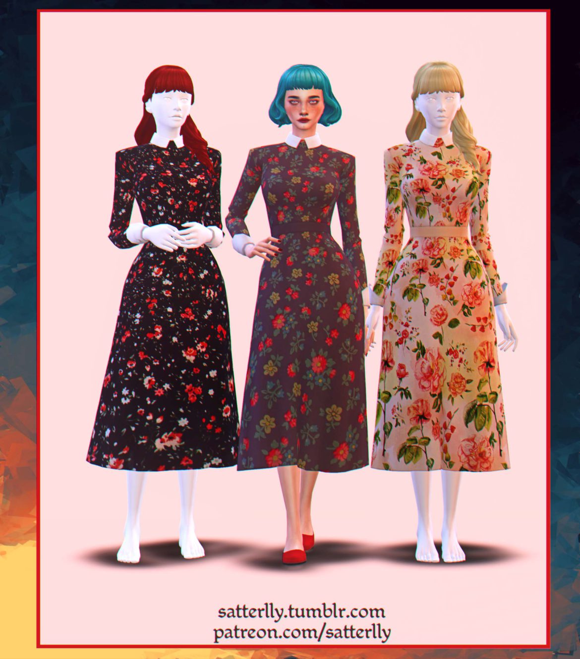 Sims 4 Dayna Dress