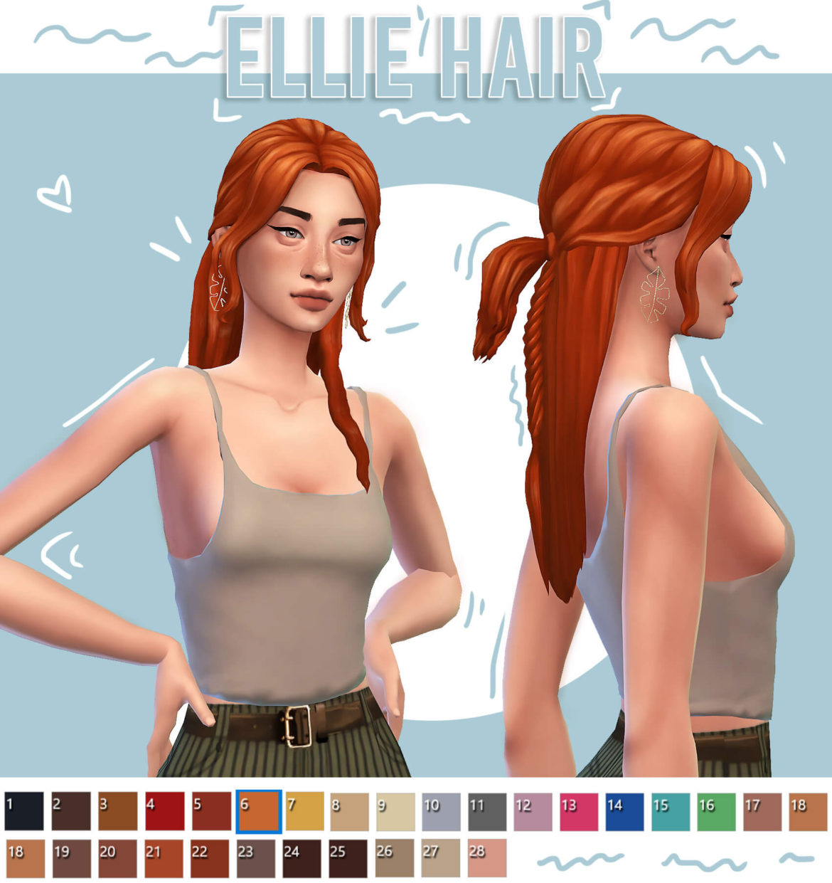 twinksimstressEllie Hair