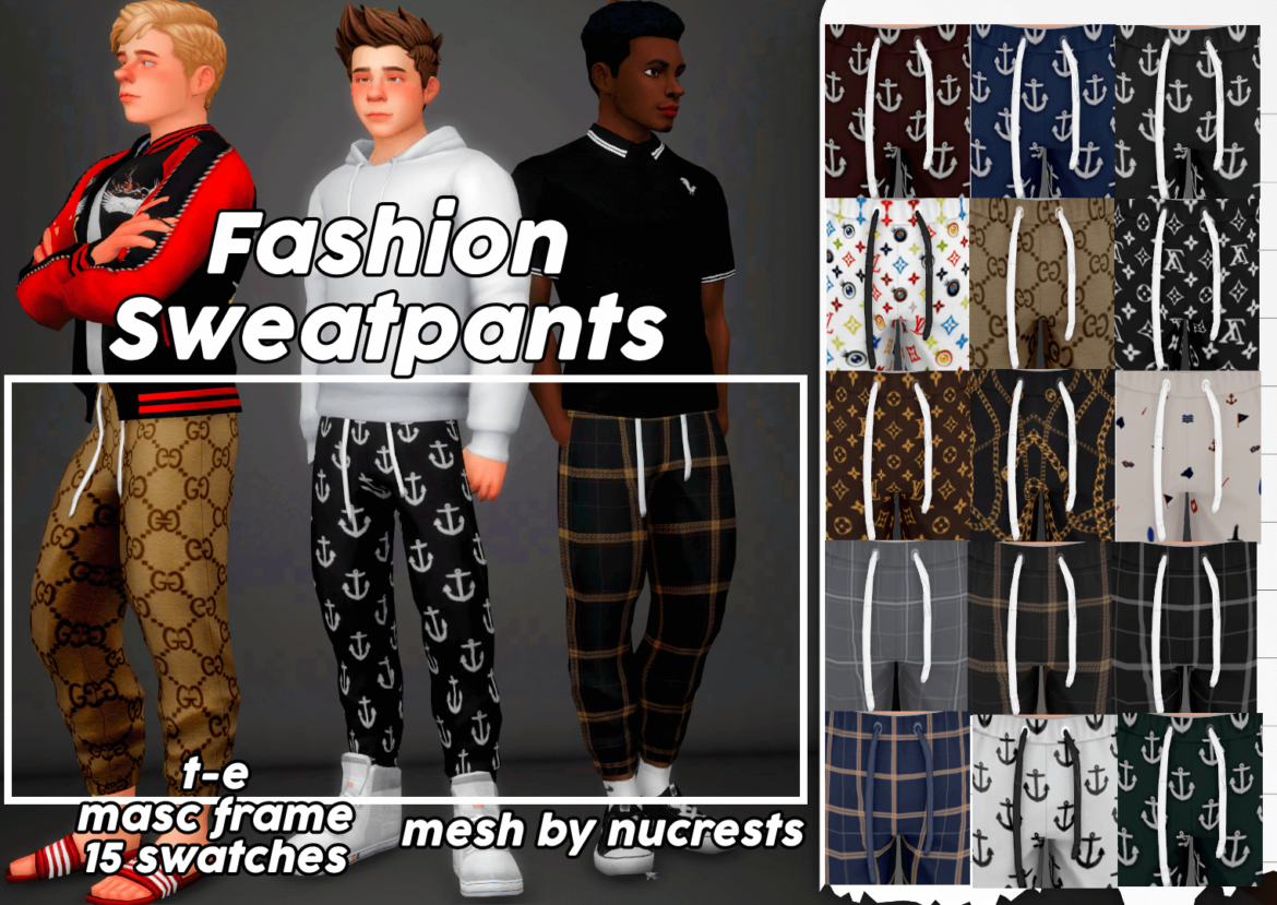 Sims 4 Fashion Sweatpants