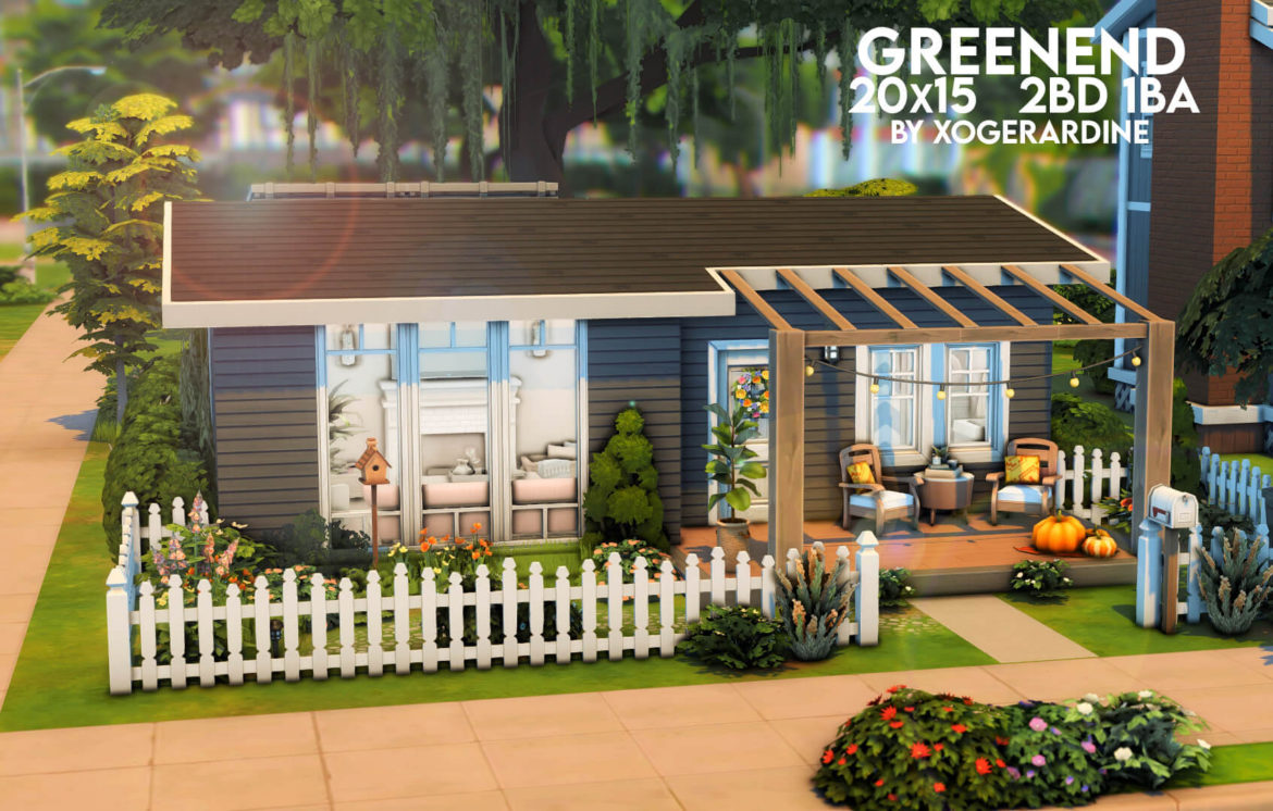 Sims 4 Greenend Lovely Home For A Family