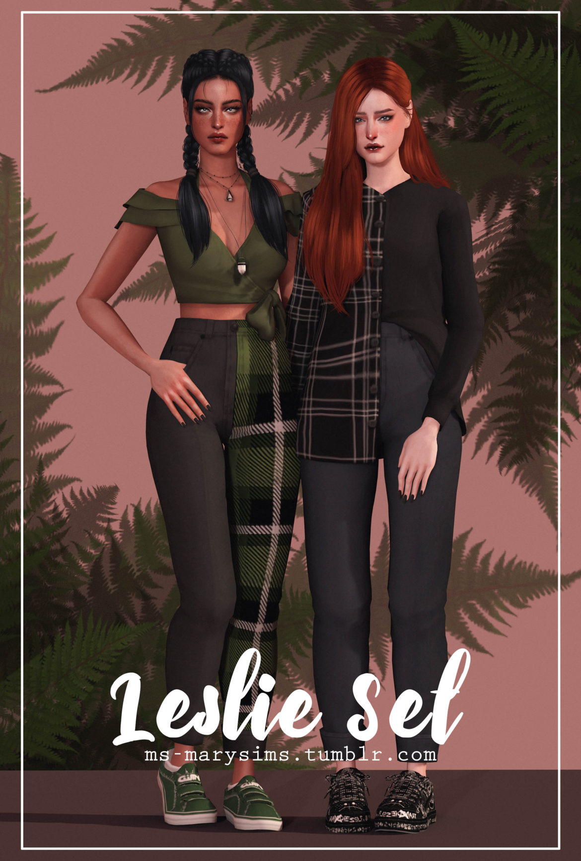 Sims 4 Leslie Set