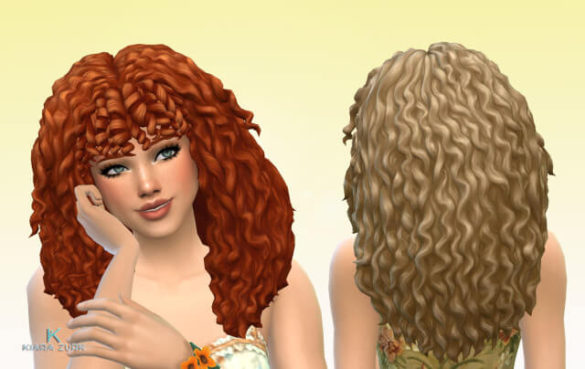 Sims 4 Sandra Curls