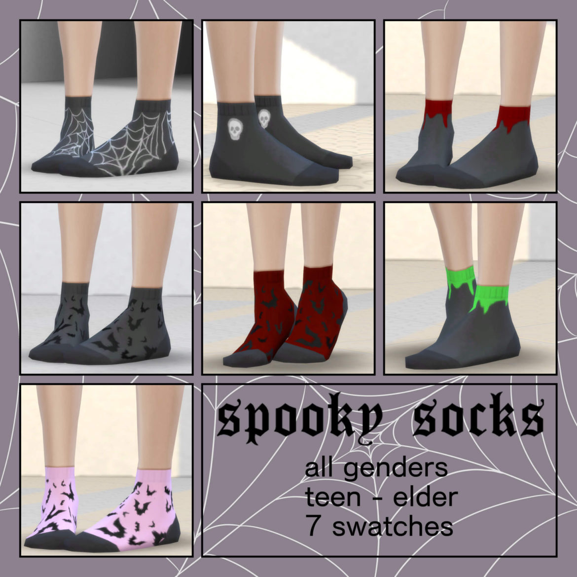 Sims 4 Spooky Socks Some Cute Socks