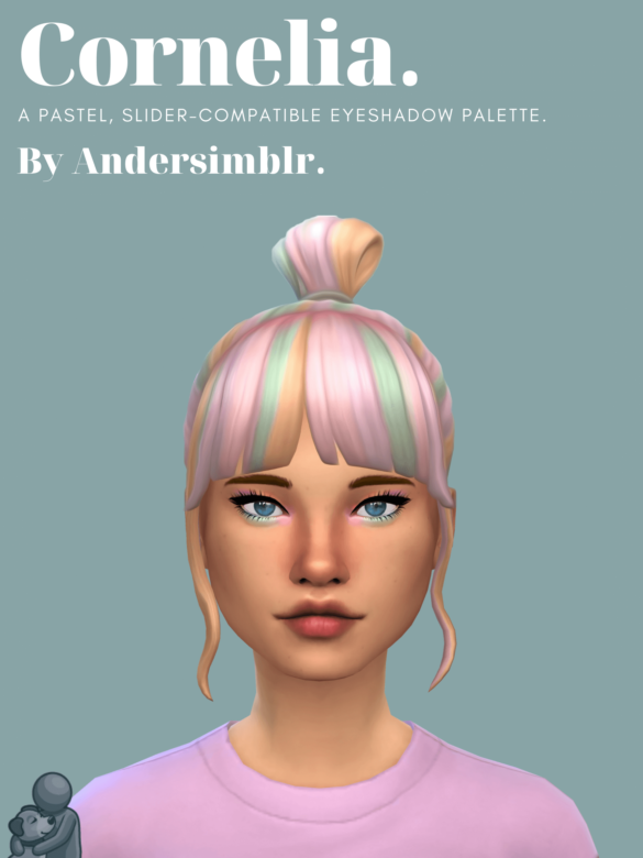 Sims 4 The Cornelia Palette Eyeshadow