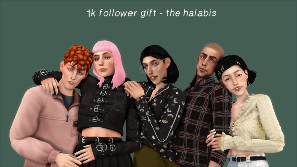 Sims 4 The Halabis Sim Dump