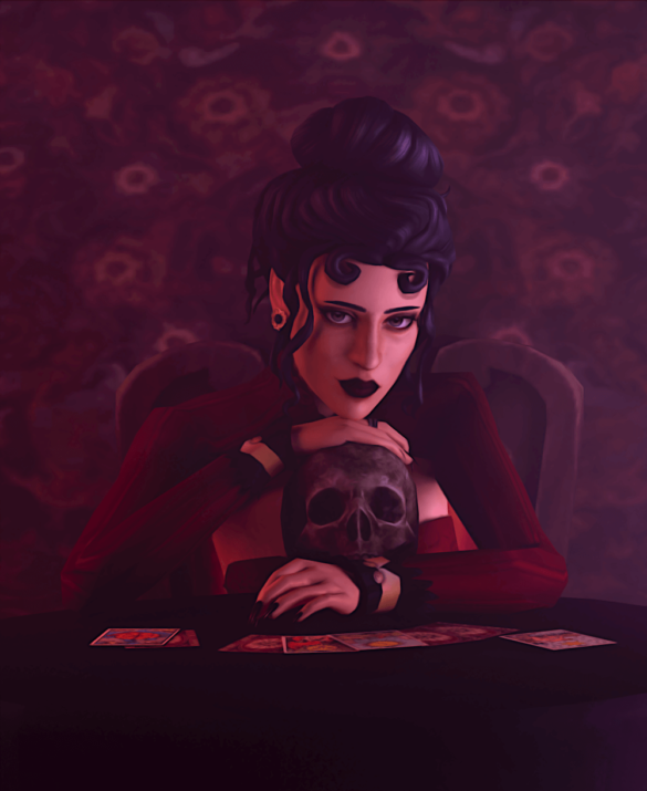 Sims 4 Lookbook The Psychic
