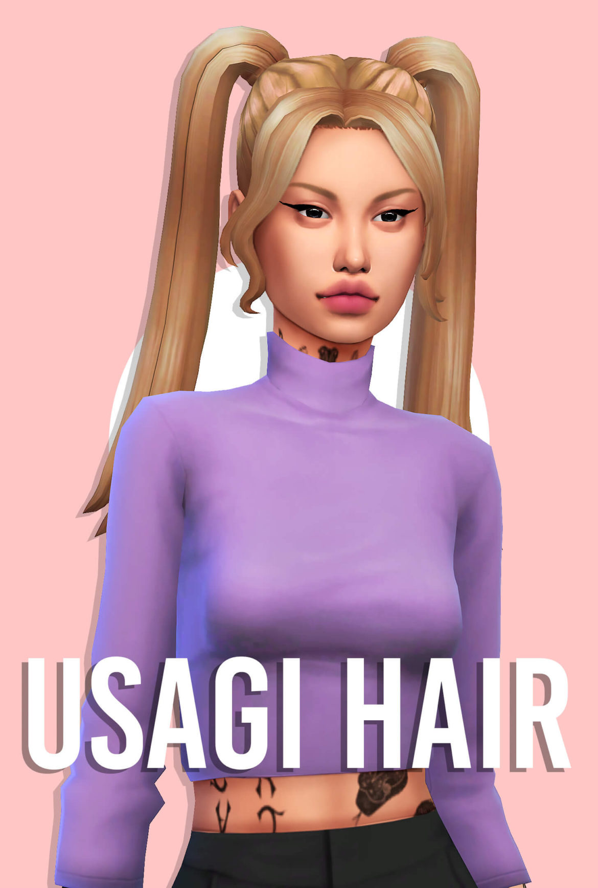 Sims 4 Usagi Hair