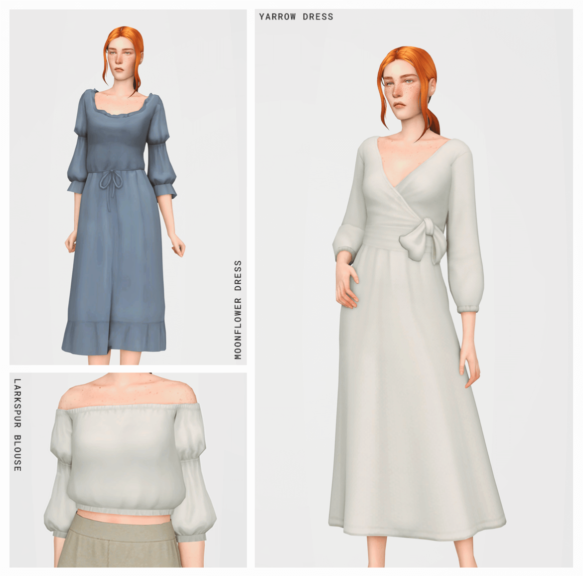 Sims 4 Yarrow Dress