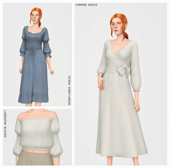 Sims 4 Yarrow Dress