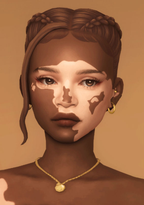 Sims 4 paris and london buns