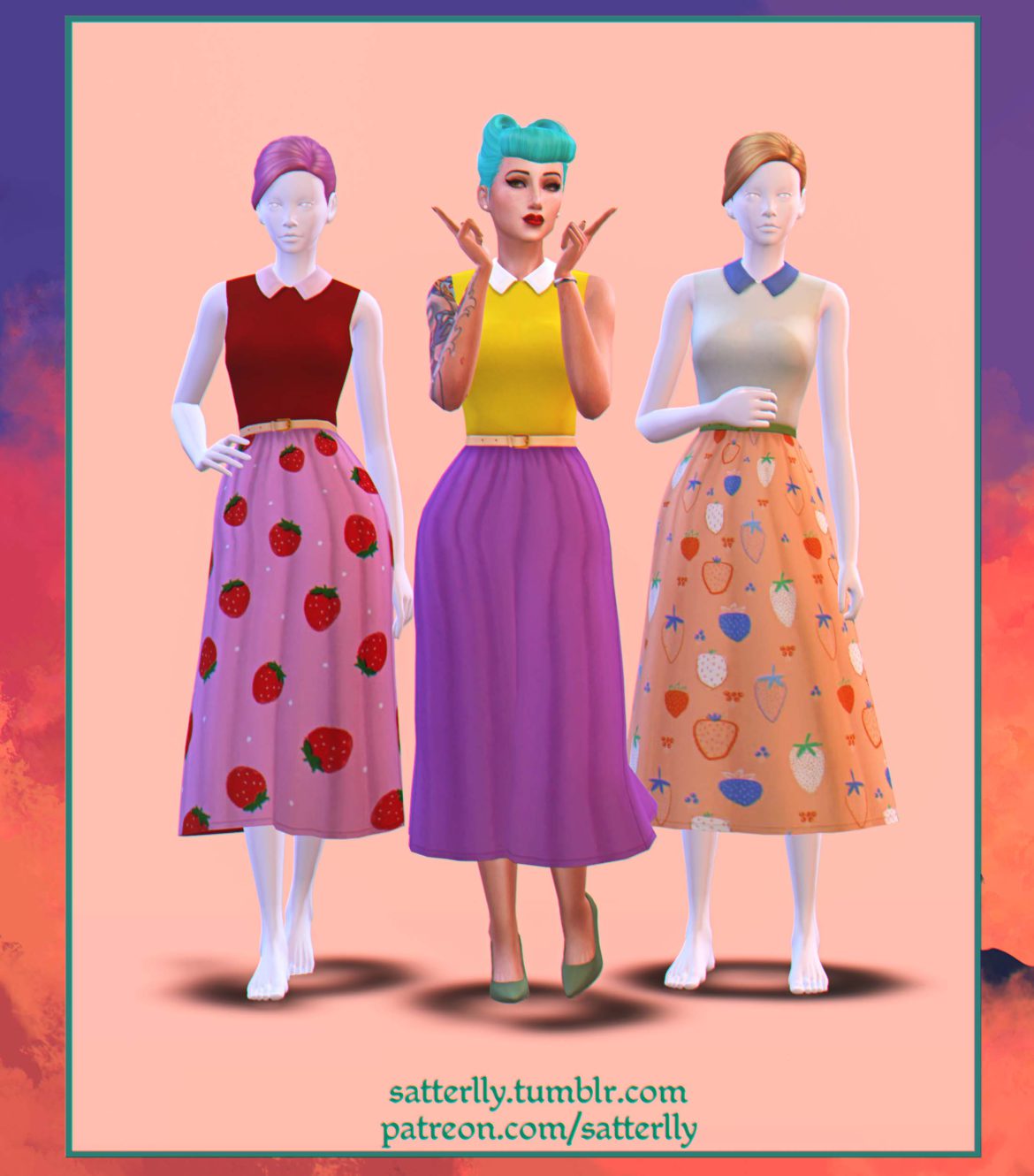 Sims 4 Bekki Dress