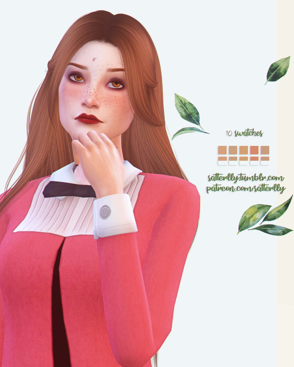 Sims 4 Freckles #9