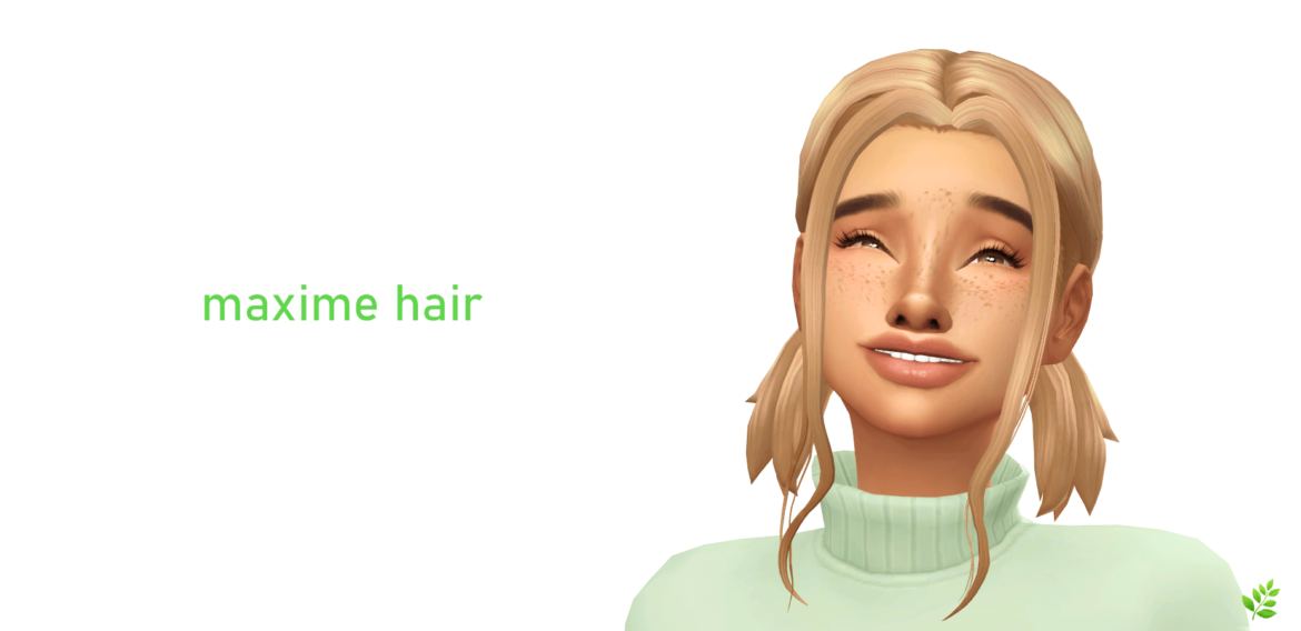 Sims 4 maxime hair