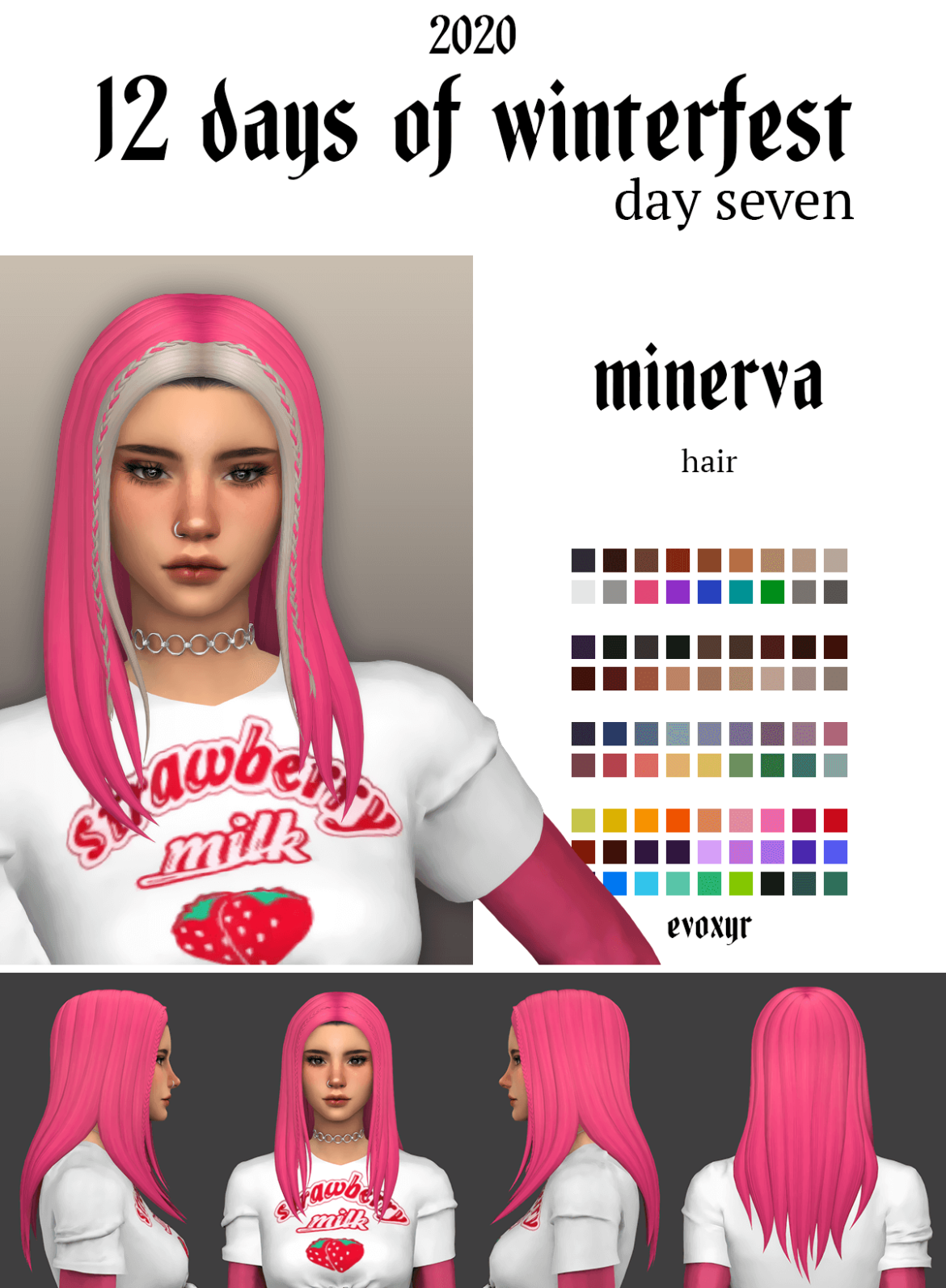 Sims 4 minerva hair