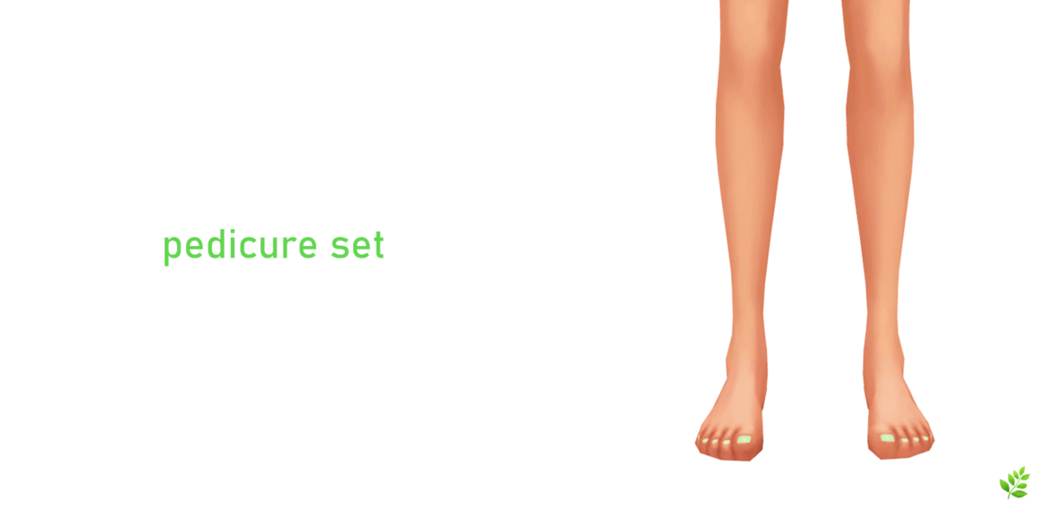 Sims 4 pedicure set