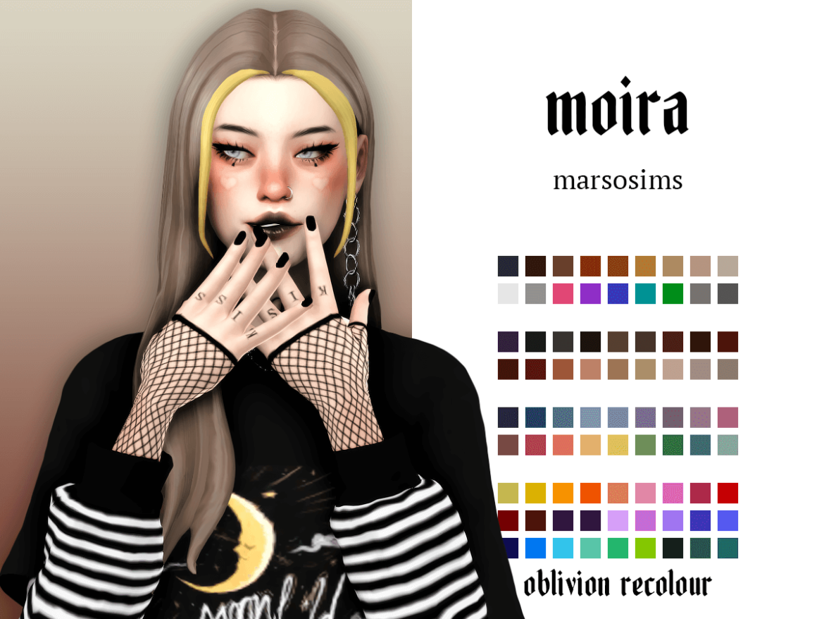 Sims 4 moira oblivion recolour