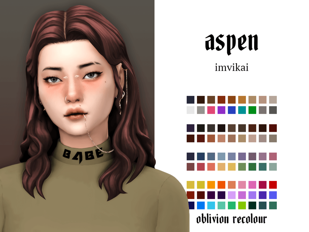 Sims 4 aspen oblivion recolour - MiCat Game