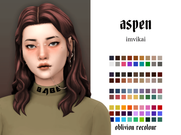 Sims 4 aspen oblivion recolour