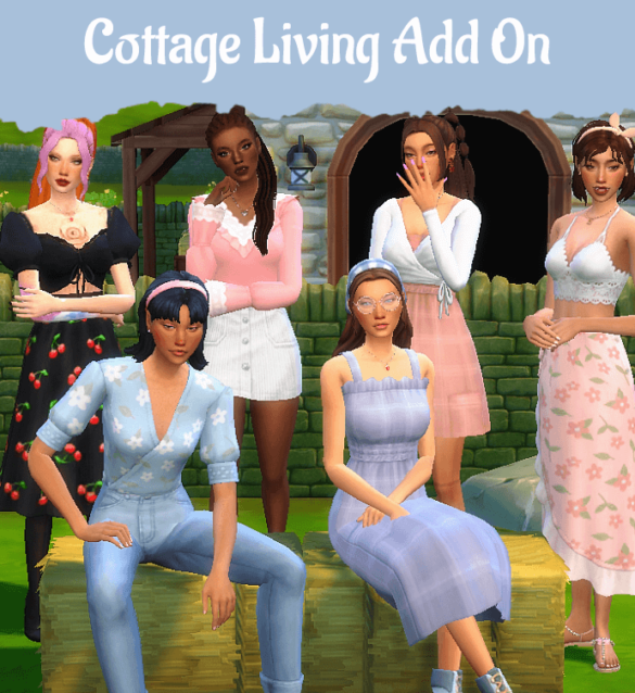 Sims 4 Cottage Living Add On