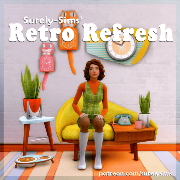 Sims 4 Retro Refresh – A Mini Atomic Object Pack