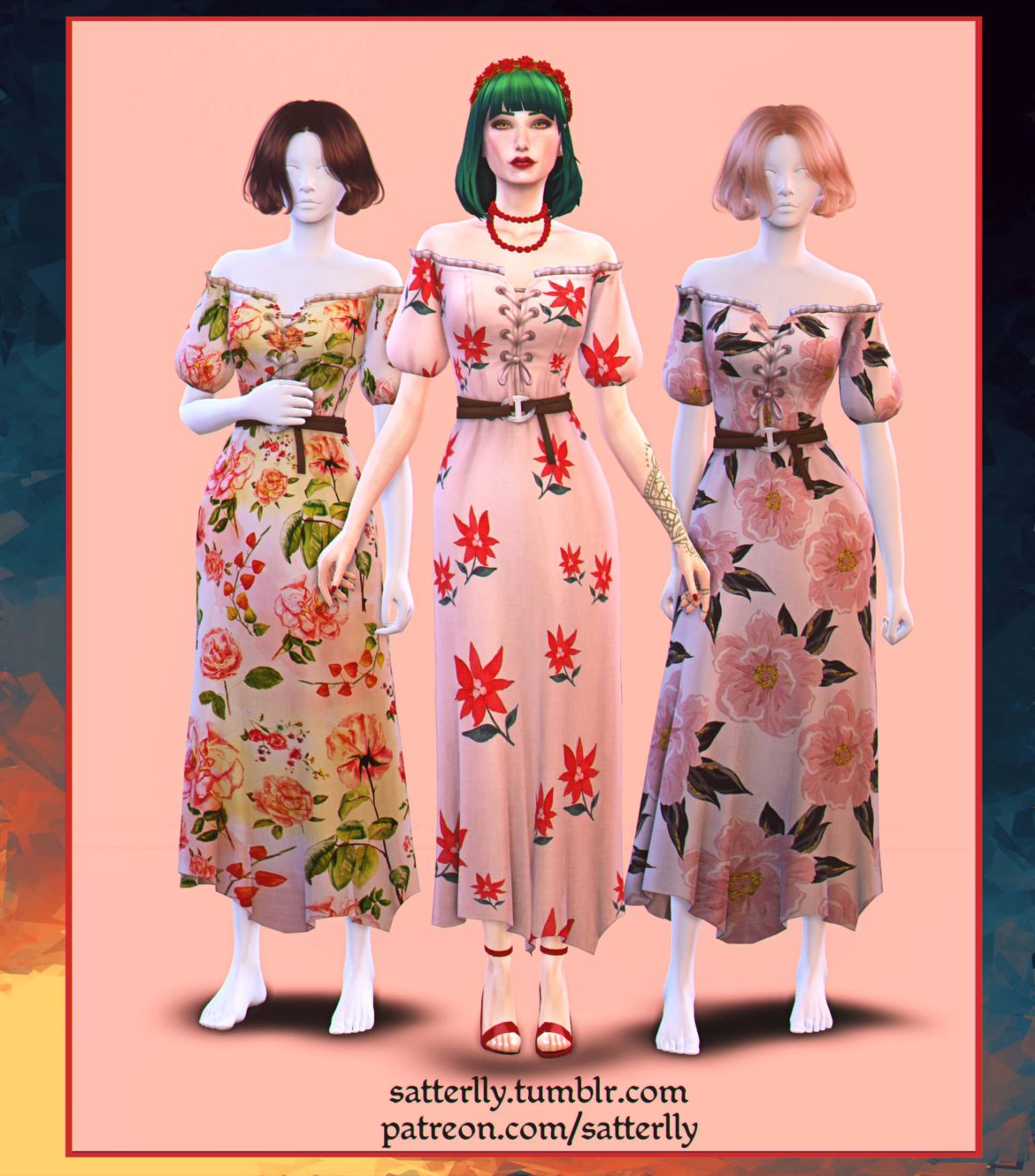 Sims 4 Summer dress – Annette