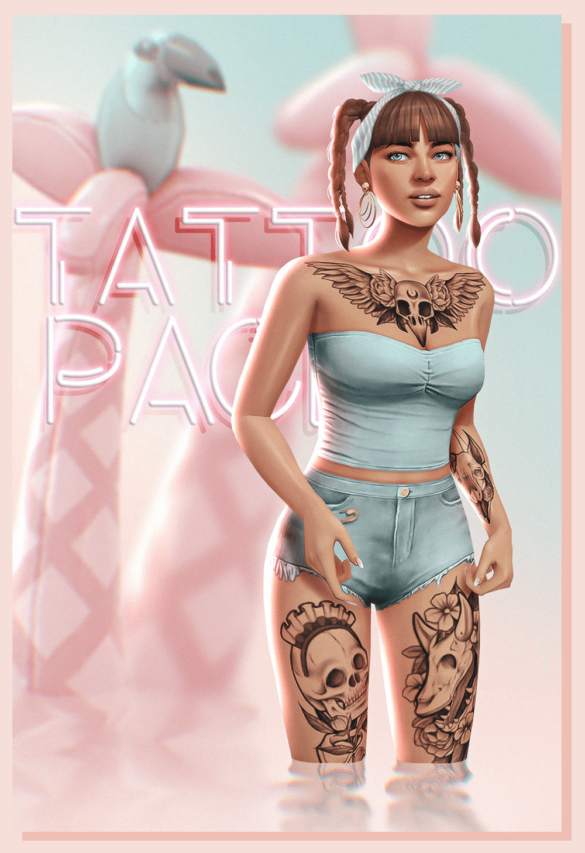 Sims 4 Tattoo Pack N1