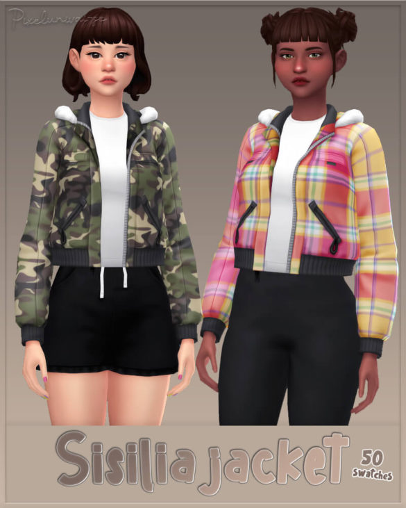 Sims 4 Sisilia jacket