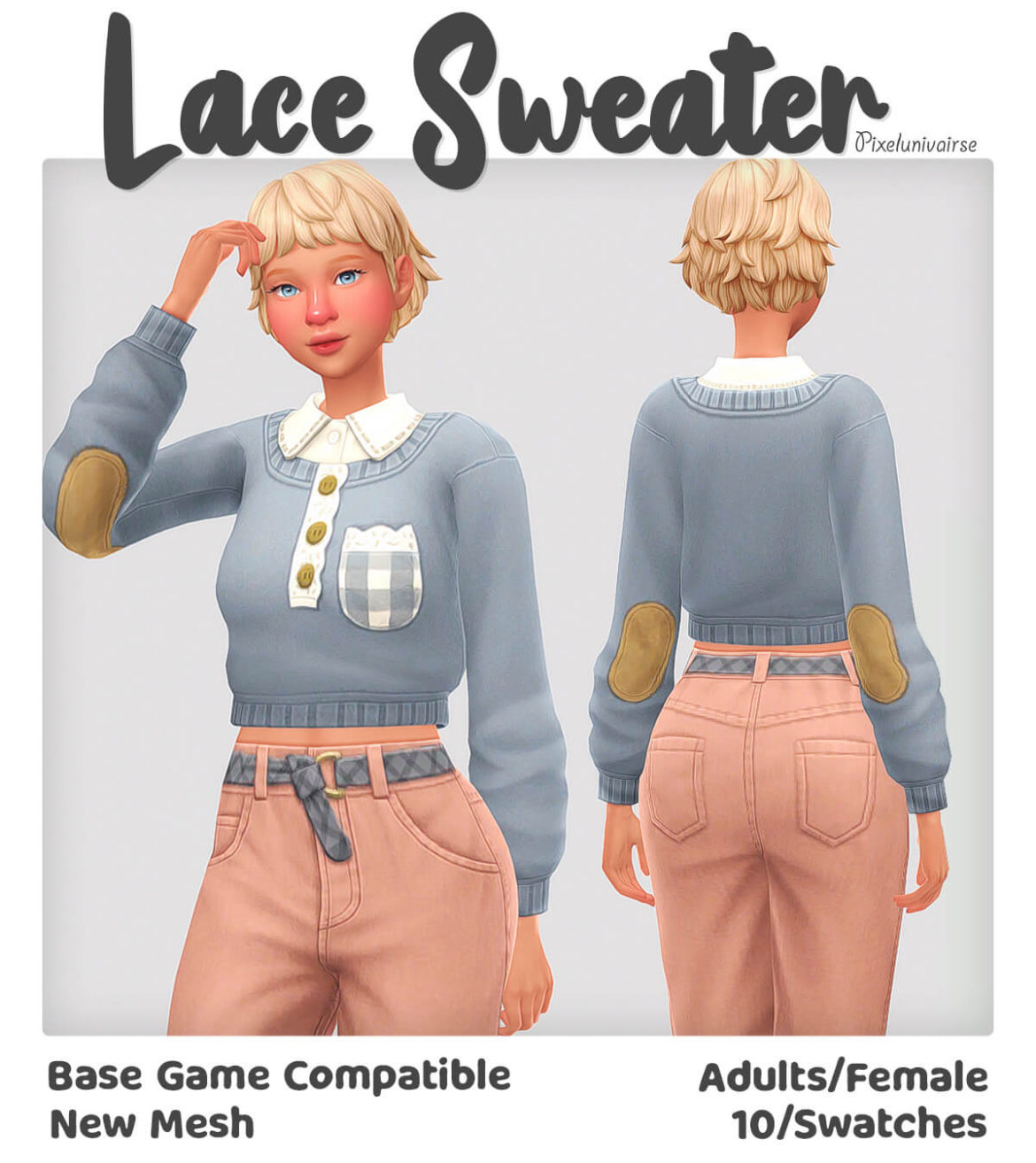 Sims 4 Lace Sweater