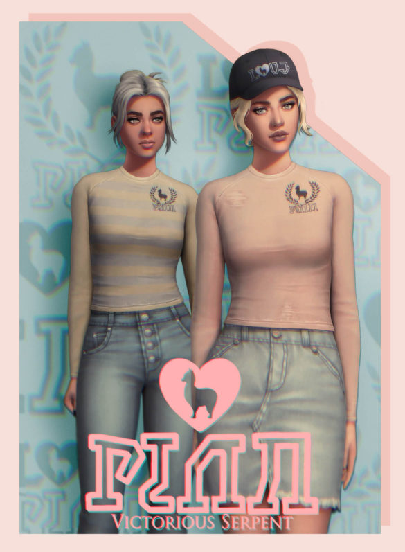 Sims 4 Victorious Serpent shirt